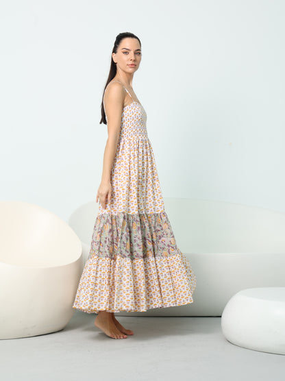 Western Style Long Maxi Dress
