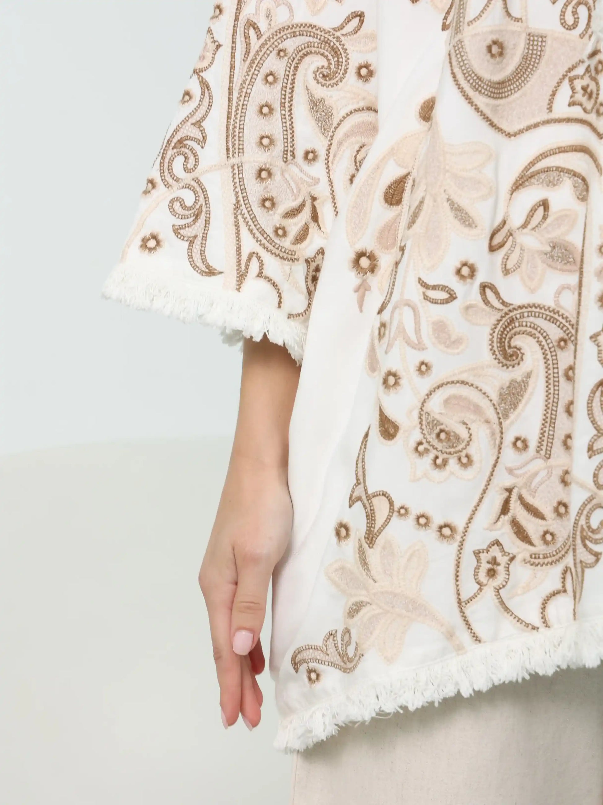 White Embroidery Jacket