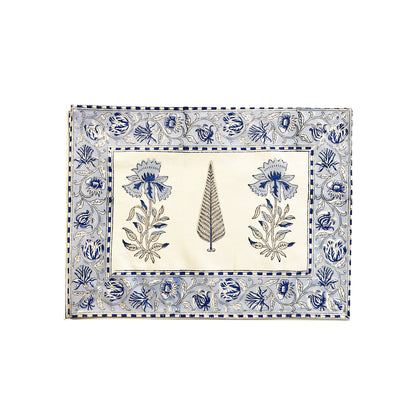 White Floral Placemats