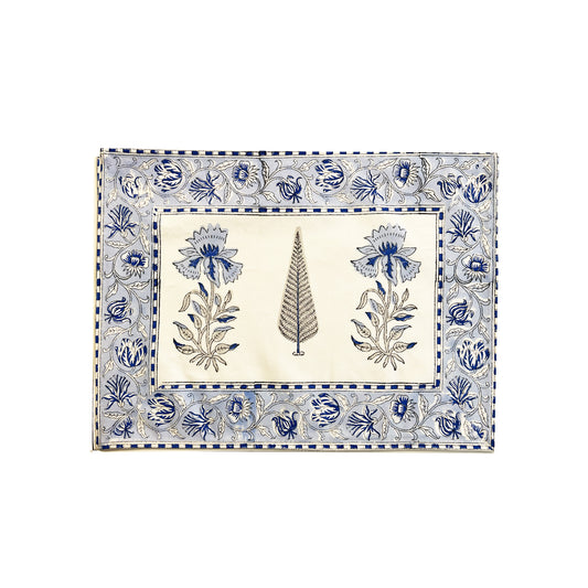 White Floral Placemats