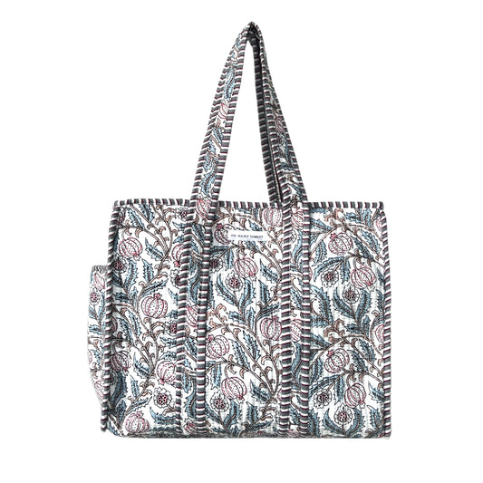 Grey Blossom - Tote Bag