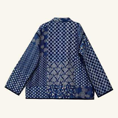 PORCELAIN BLUE - KANTHA JACKET
