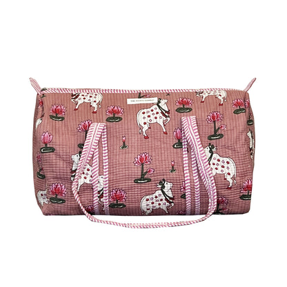PICHWAI - PINK DUFFLE BAG